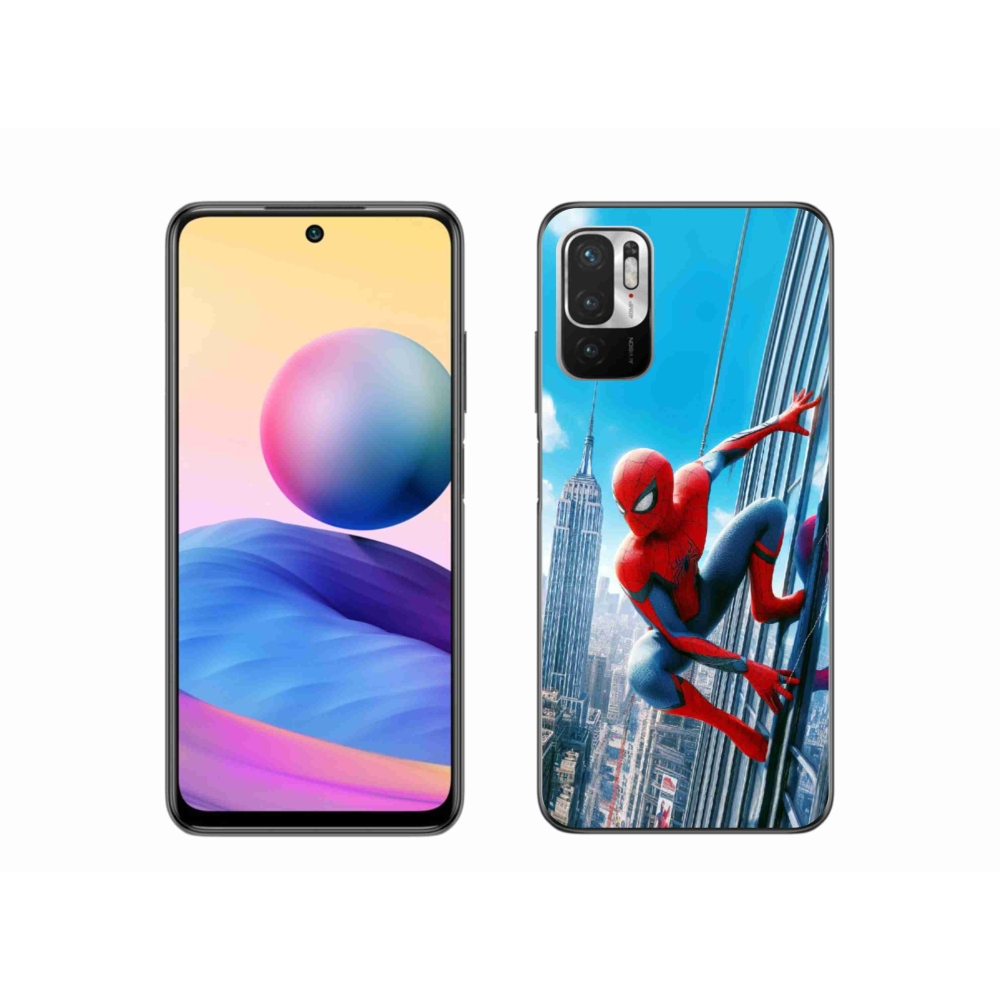 Gélový kryt mmCase na Xiaomi Redmi Note 10 5G - spiderman