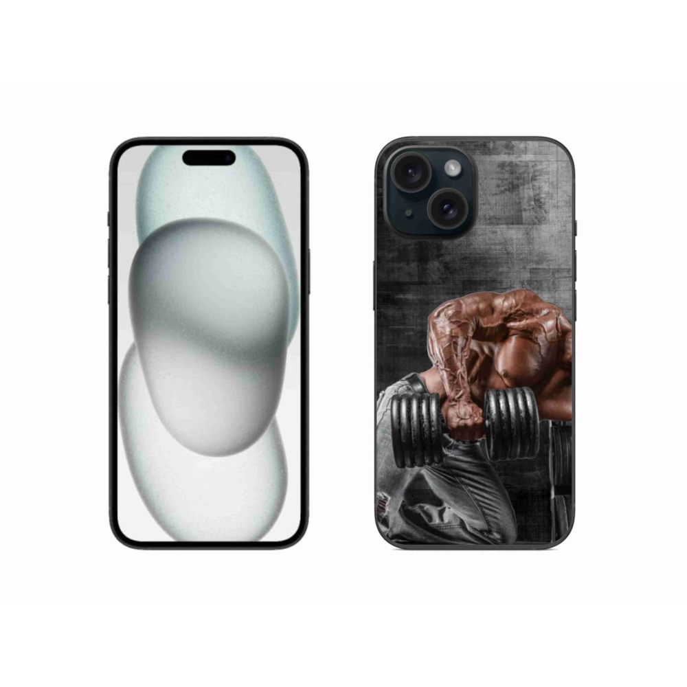 Gélový kryt mmCase na iPhone 15 - posilňovanie 1