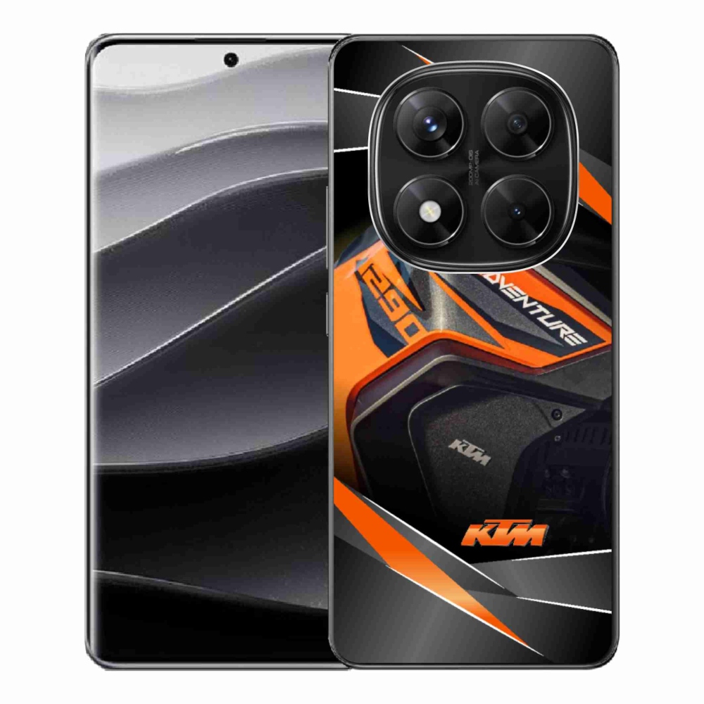 Gélový kryt mmCase na Xiaomi Redmi Note 14 Pro 5G/Poco X7 5G - motorka ktm