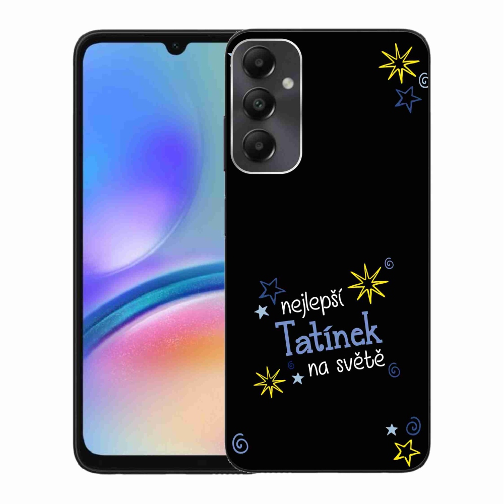 Gélový kryt mmCase na Samsung Galaxy A05s - najlepšie otecko čierne pozadie