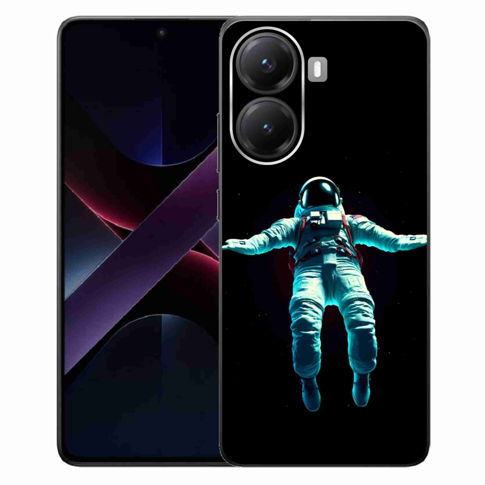 Gélový kryt mmCase na Xiaomi Poco X7 Pro 5G - kozmonaut