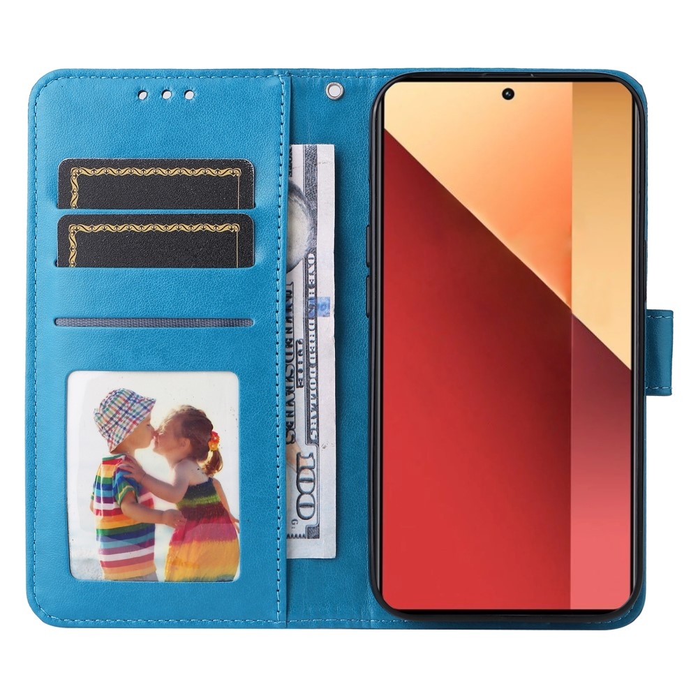 Sunflower knižkové púzdro na Xiaomi Redmi Note 14S/Note 13 Pro 4G/Poco M6 Pro - modré