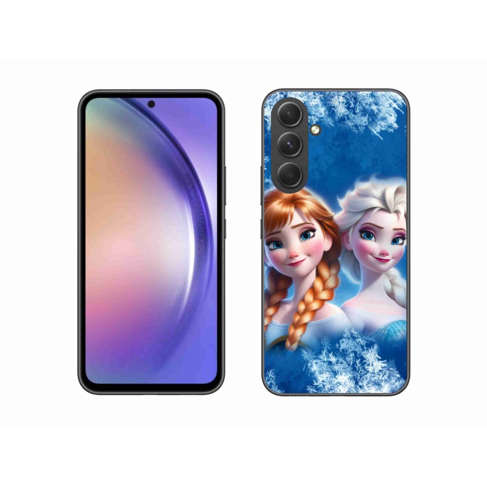 Gélový kryt mmCase na Samsung Galaxy A54 5G - ľadové kráľovstvo 2