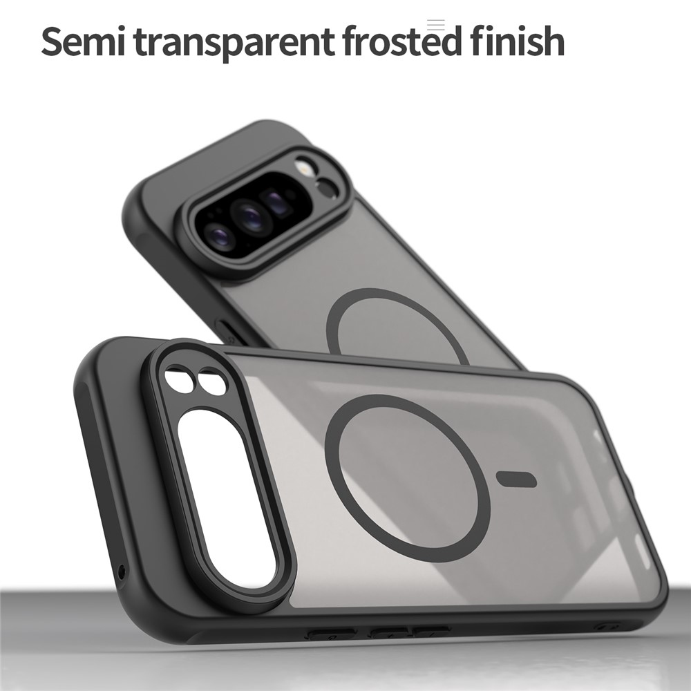 Case matný gélový obal s MagSafe na Google Pixel 10 Pro XL - čierny