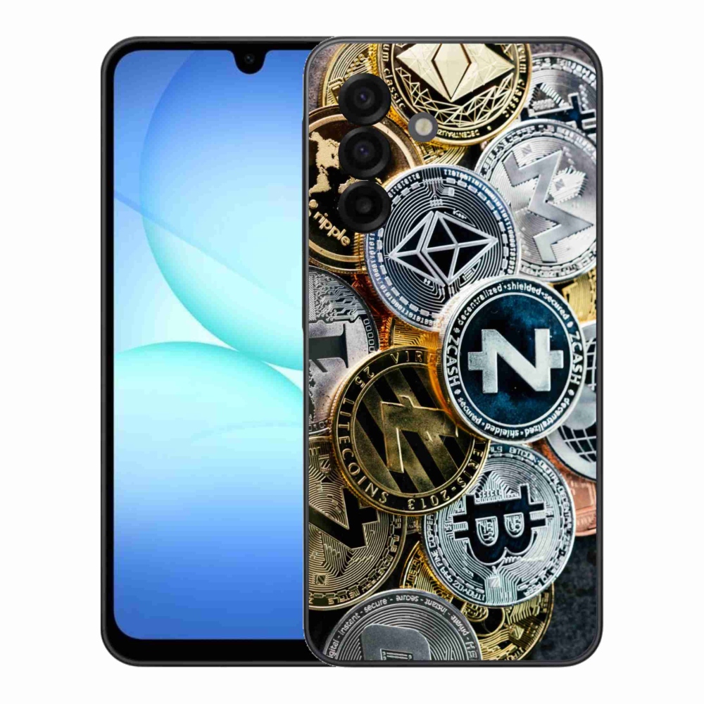 Gélový kryt mmCase na Samsung Galaxy A17 5G - kryptomeny