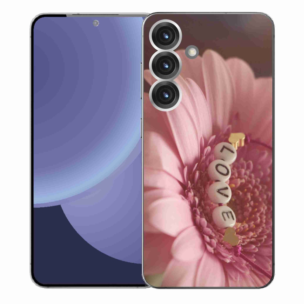 Gélový kryt mmCase na Samsung Galaxy S25+ - prívesok love