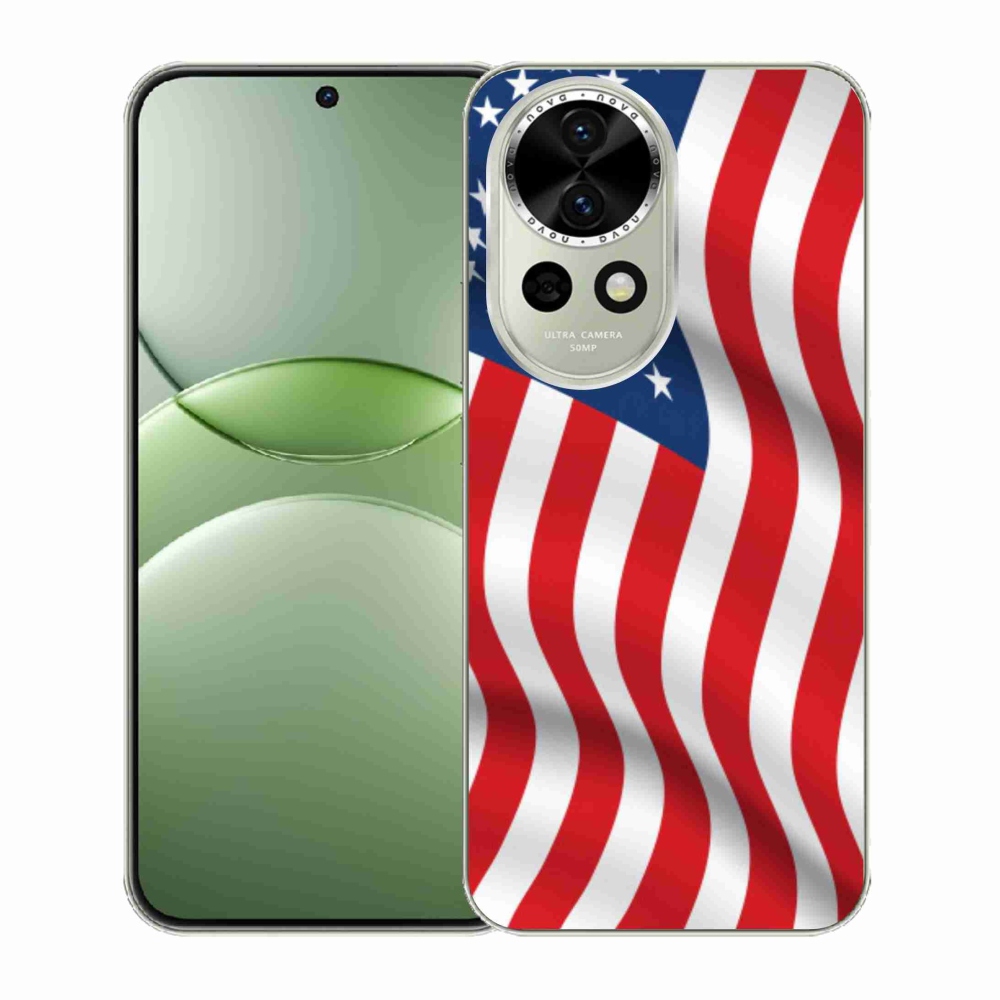 Gélový kryt mmCase na Huawei Nova 13 5G - USA vlajka