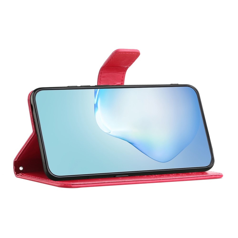 Tree knižkové púzdro na Samsung Galaxy S25 Edge - červené
