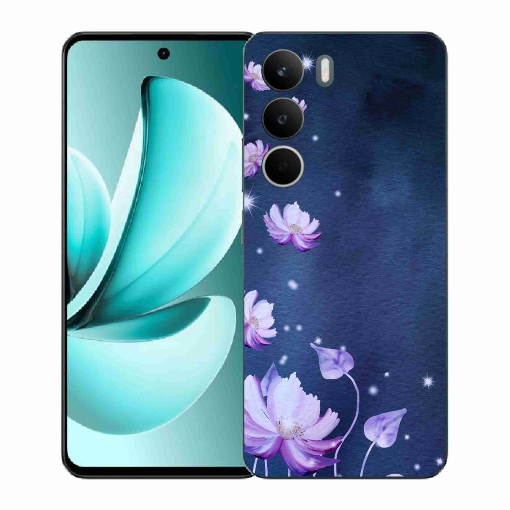Gélový kryt mmCase na Realme C71 - padajúce kvety