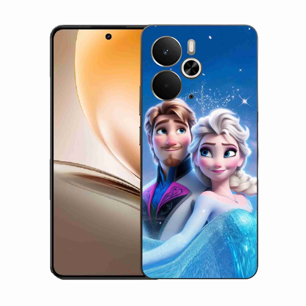 Gélový kryt mmCase na Realme 14 5G - ľadové kráľovstvo 1