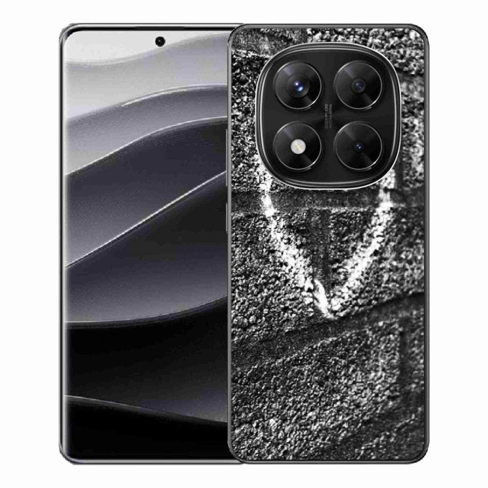 Gélový kryt mmCase na Xiaomi Redmi Note 14 Pro 5G/Poco X7 5G - srdce na zdi