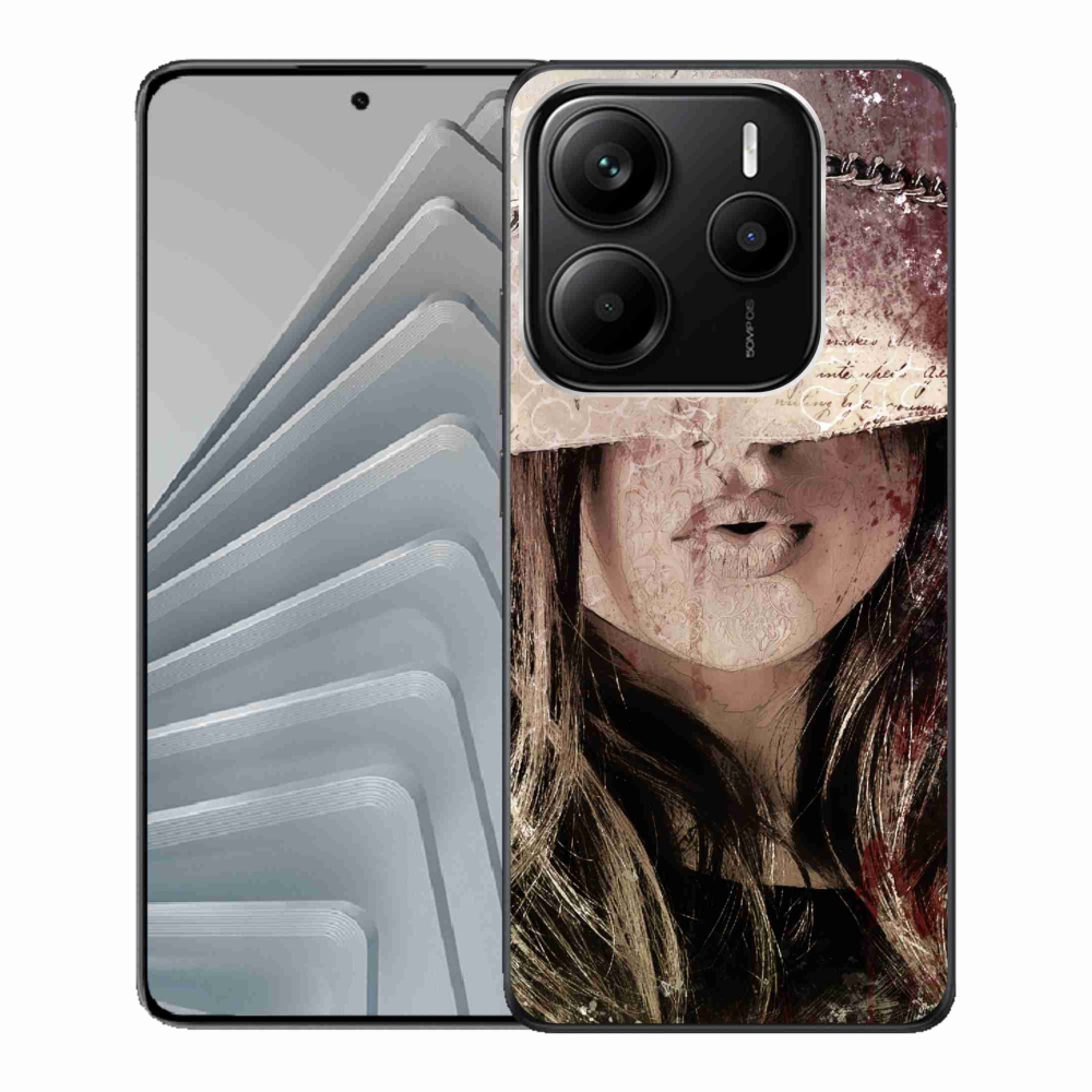 Gélový kryt mmCase na Xiaomi Redmi Note 14 5G - dievča