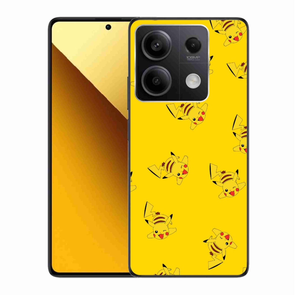 Gélový kryt mmCase na Xiaomi Redmi Note 13 5G - pikachu