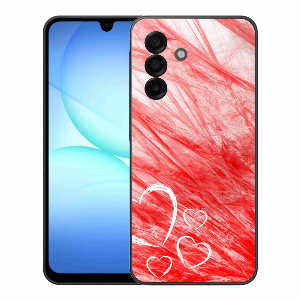 Gélový kryt mmCase na Samsung Galaxy A17 4G/5G - heart