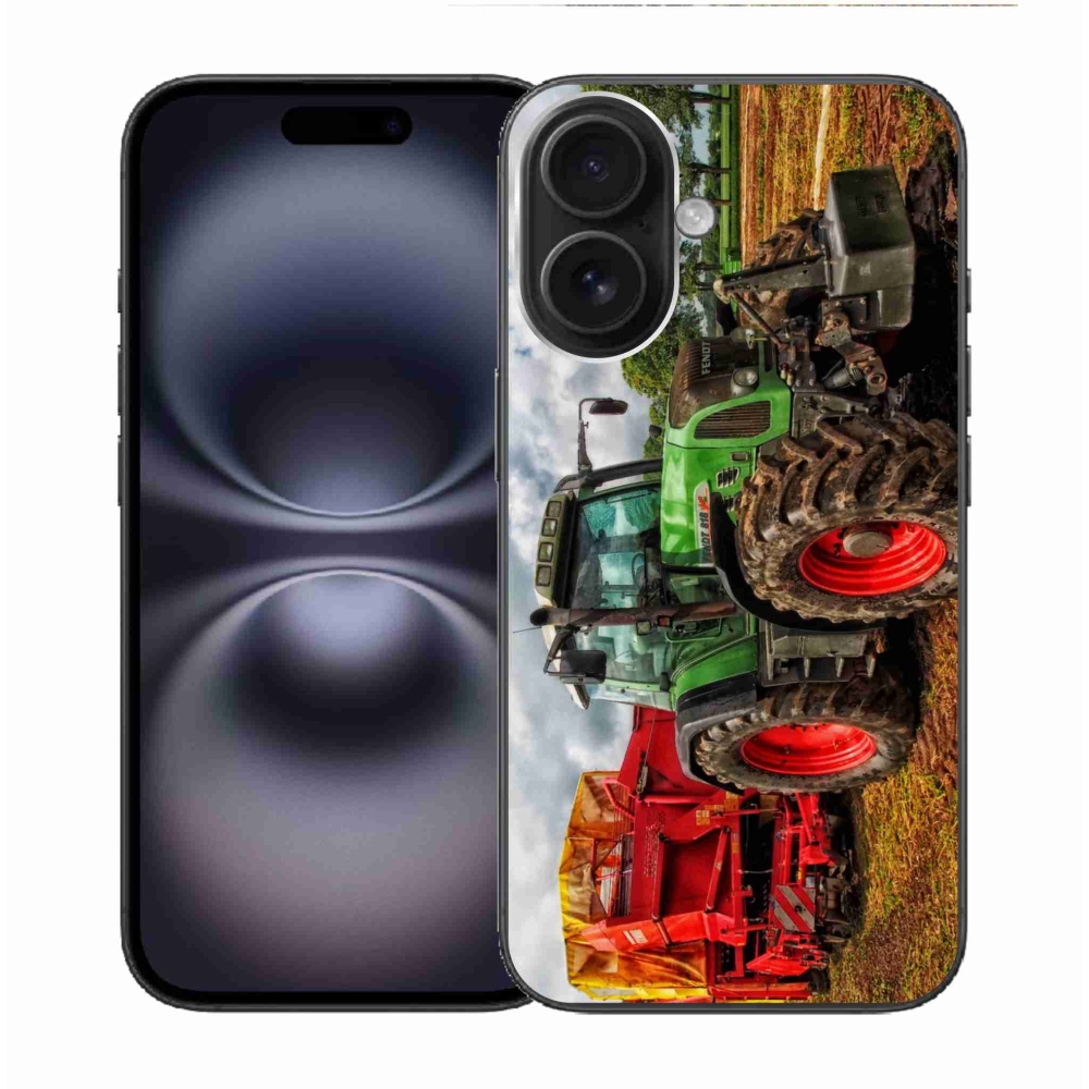 Gélový kryt mmCase na iPhone 16 - traktor 4