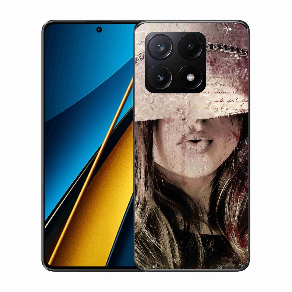 Gélový kryt mmCase na Xiaomi Poco X6 Pro 5G - dievča