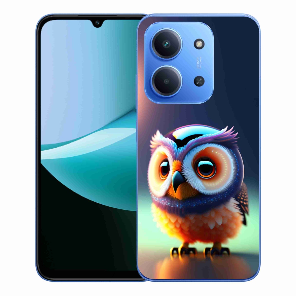 Gélový kryt mmCase na Xiaomi Redmi 15C 4G/5G (173mm) - sovička