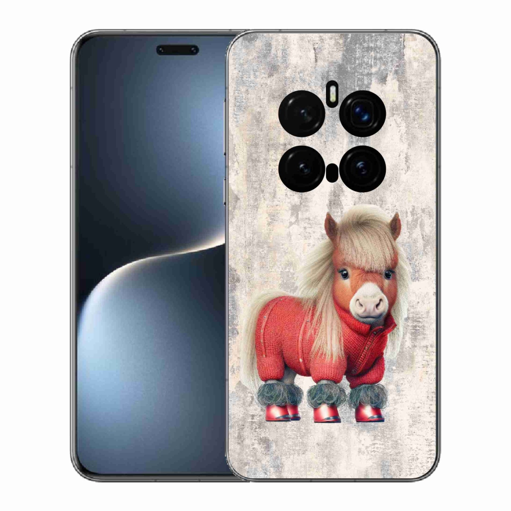 Gélový kryt mmCase na Honor Magic 7 Pro 5G - poník vo svetri