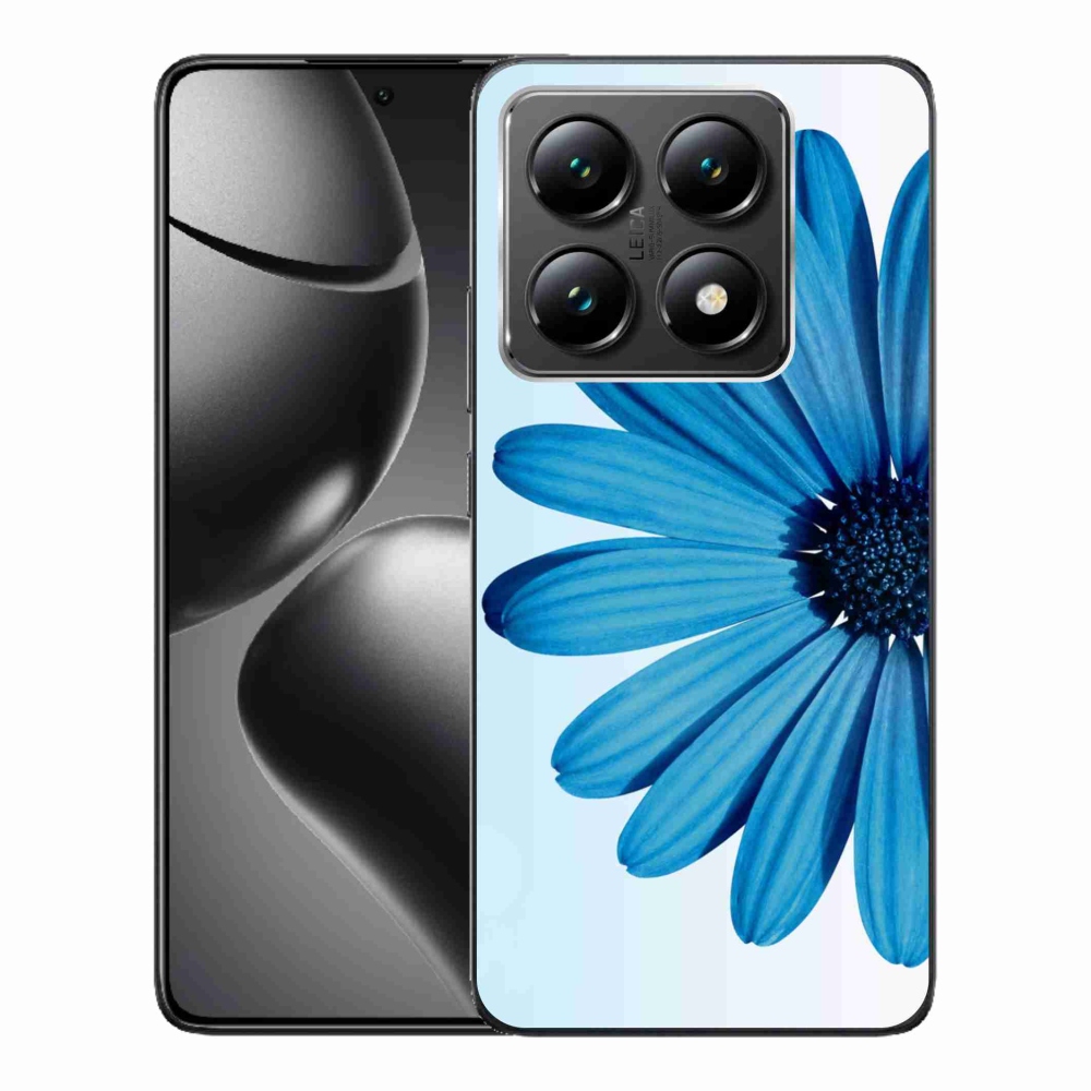 Gélový obal mmCase na Xiaomi 14T - modrá margaréta