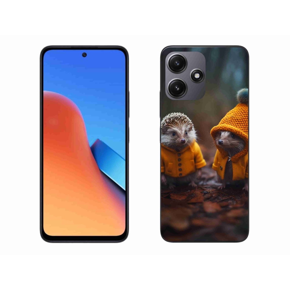 Gélový kryt mmCase na Xiaomi Redmi 12 5G - ježkovia
