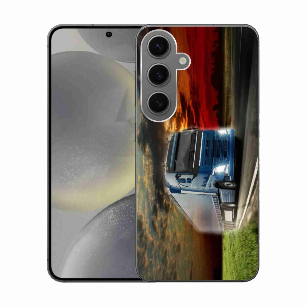 Gélový kryt mmCase na Samsung Galaxy S24 - kamión 4
