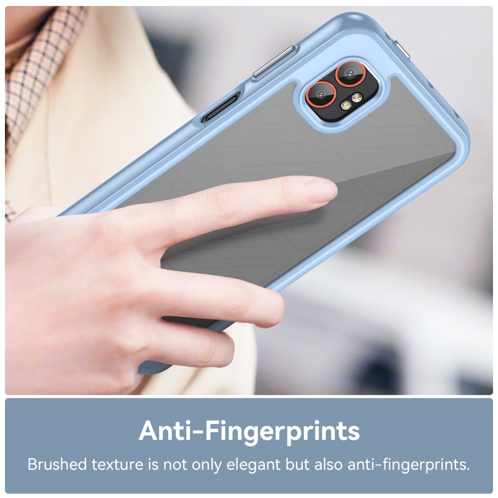 Gélový obal s pevným chrbtom na Samsung Galaxy Xcover 7 Pro - modré