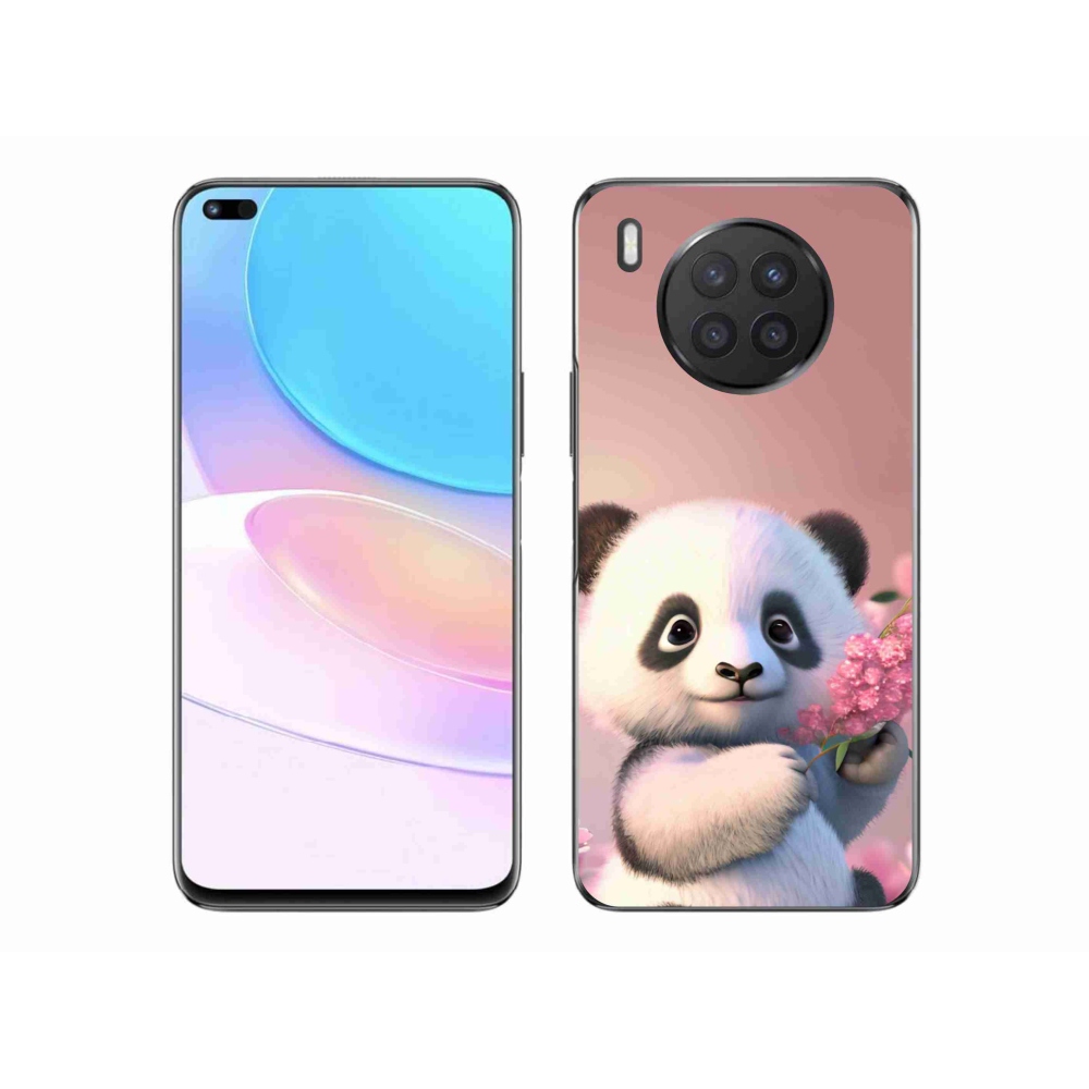 Gélový kryt mmCase na Honor 50 Lite - roztomilá panda