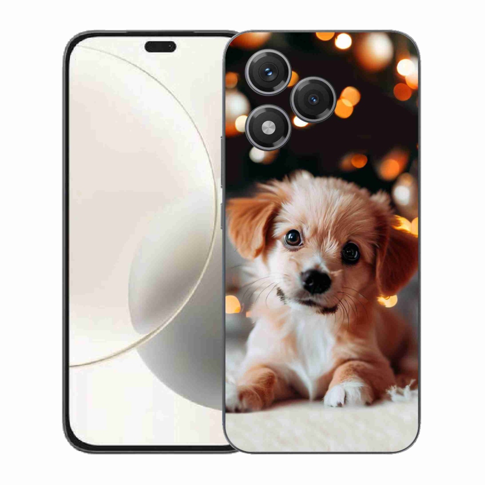 Gélový kryt mmCase na Honor 400 Lite - šteniatko
