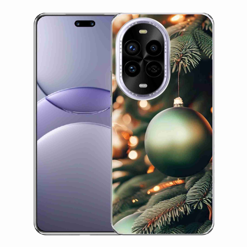 Gélový kryt mmCase na Huawei Nova 13 Pro 5G - vianočné ozdoby 1