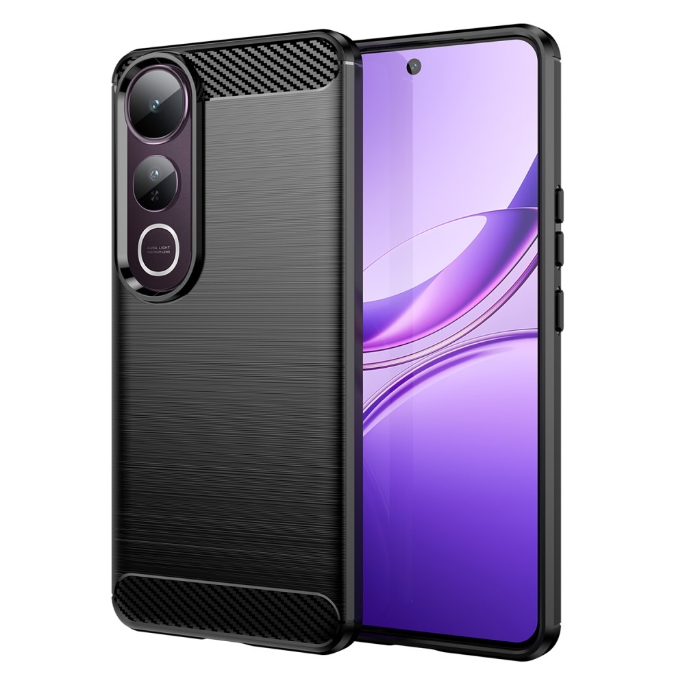 Carbon odolný gélový obal na Vivo V50 Lite 4G/5G - čierny