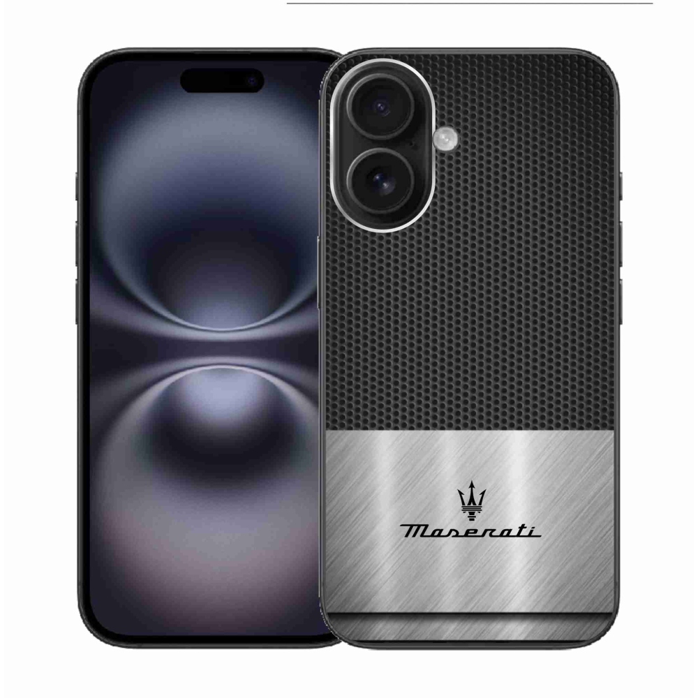 Gélový kryt mmCase na iPhone 16 - maserati 1