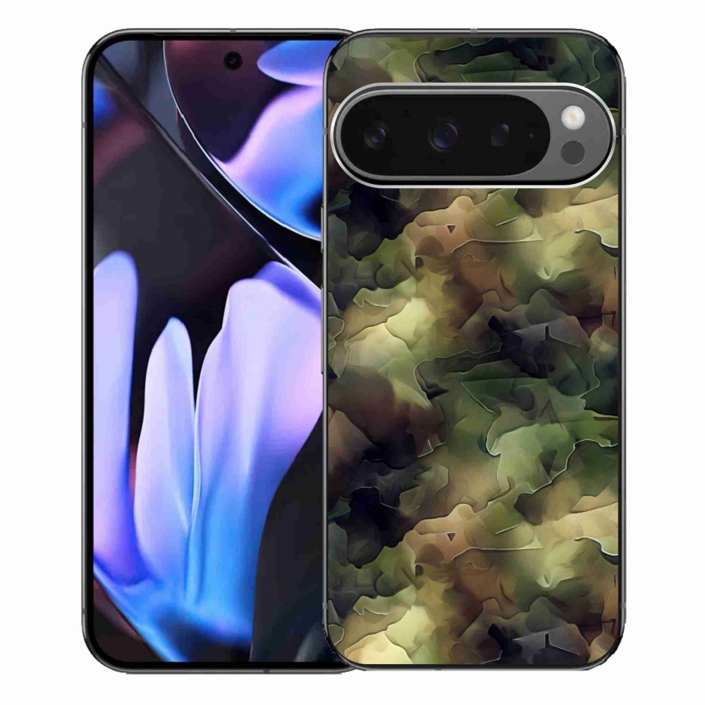 Gélový kryt mmCase na Google Pixel 9 Pro XL - maskáčový vzor 10