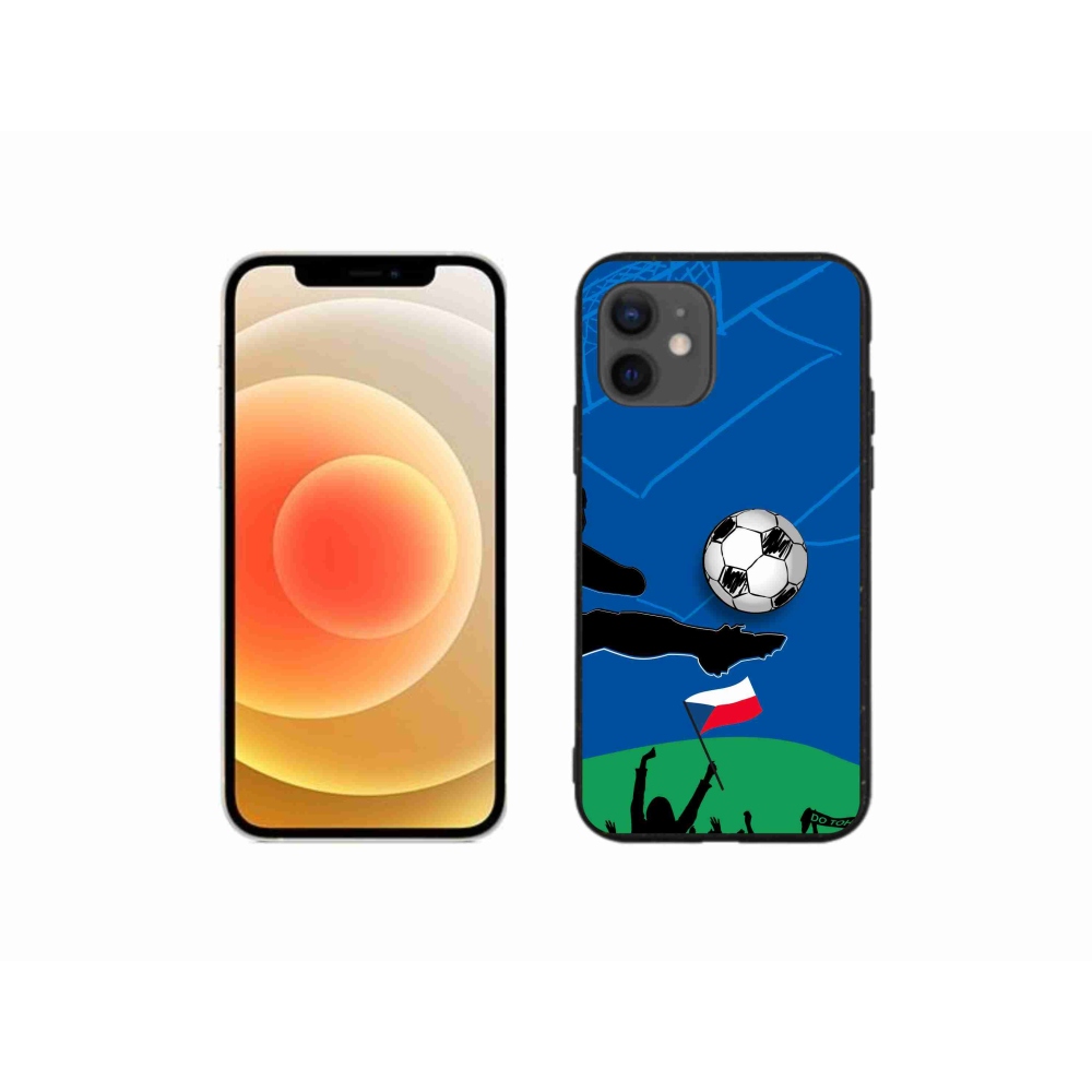 Gélový kryt mmCase na iPhone 12 mini - fanúšikovia futbalu