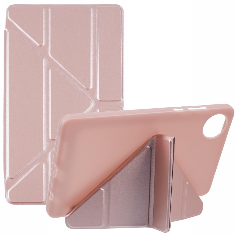 Origamis skladacie púzdro na tablet Xiaomi Redmi Pad SE 8.7 - ružovozlaté