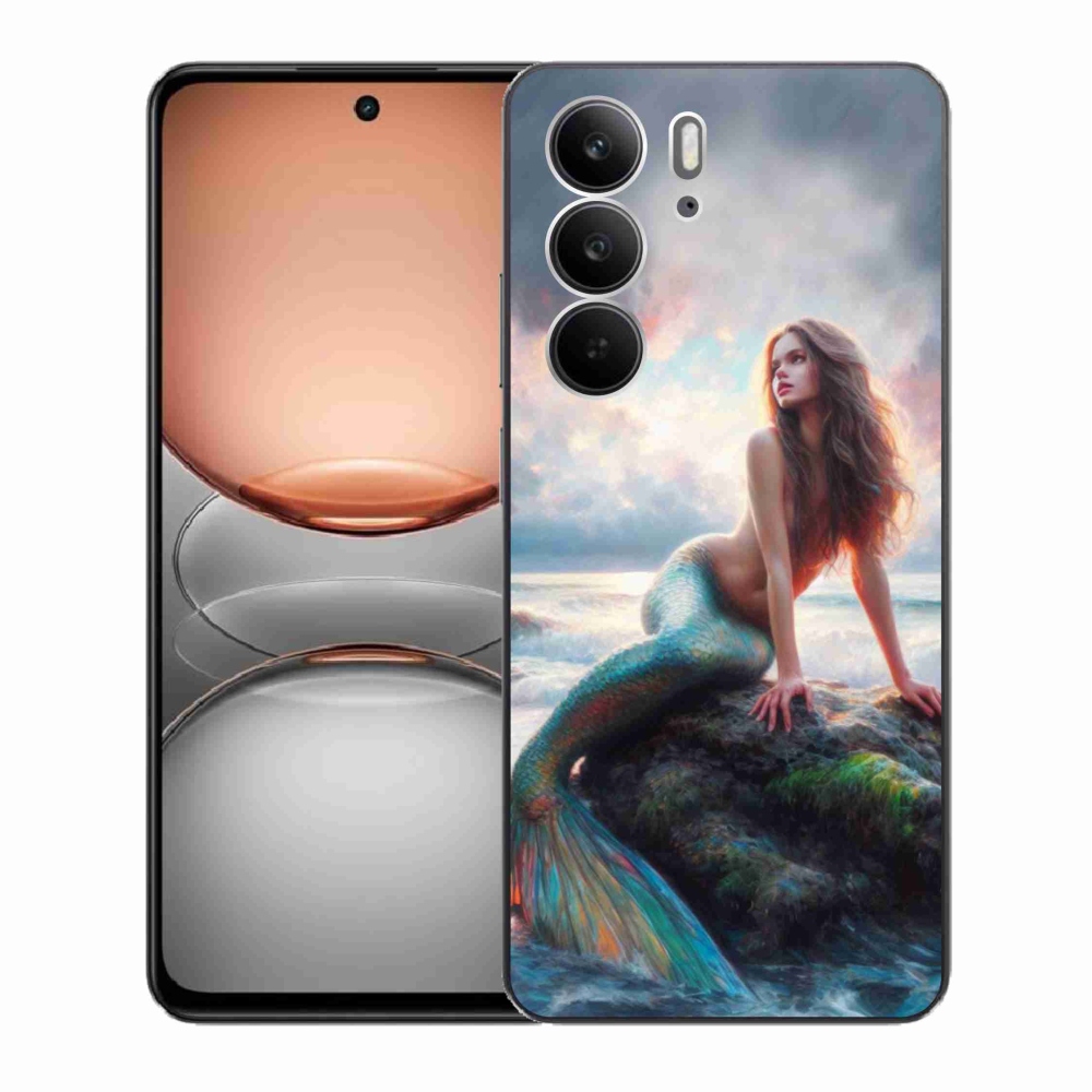Gélový kryt mmCase na Realme C75 - morská panna