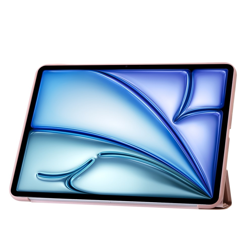 Origamis inteligentné polohovacie puzdro na tablet iPad Air 13 (2024)/(2025) - ružovozlaté
