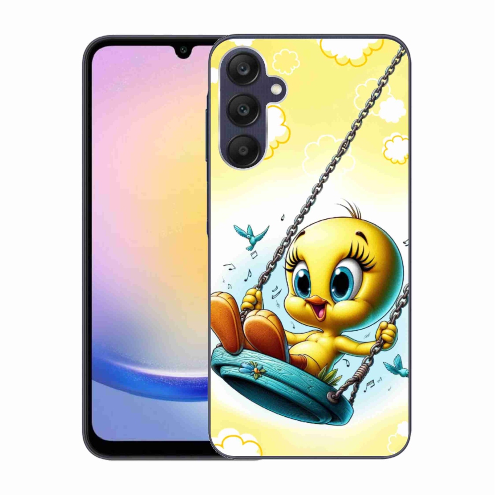 Gélový kryt mmCase na Samsung Galaxy A25 5G - tweety