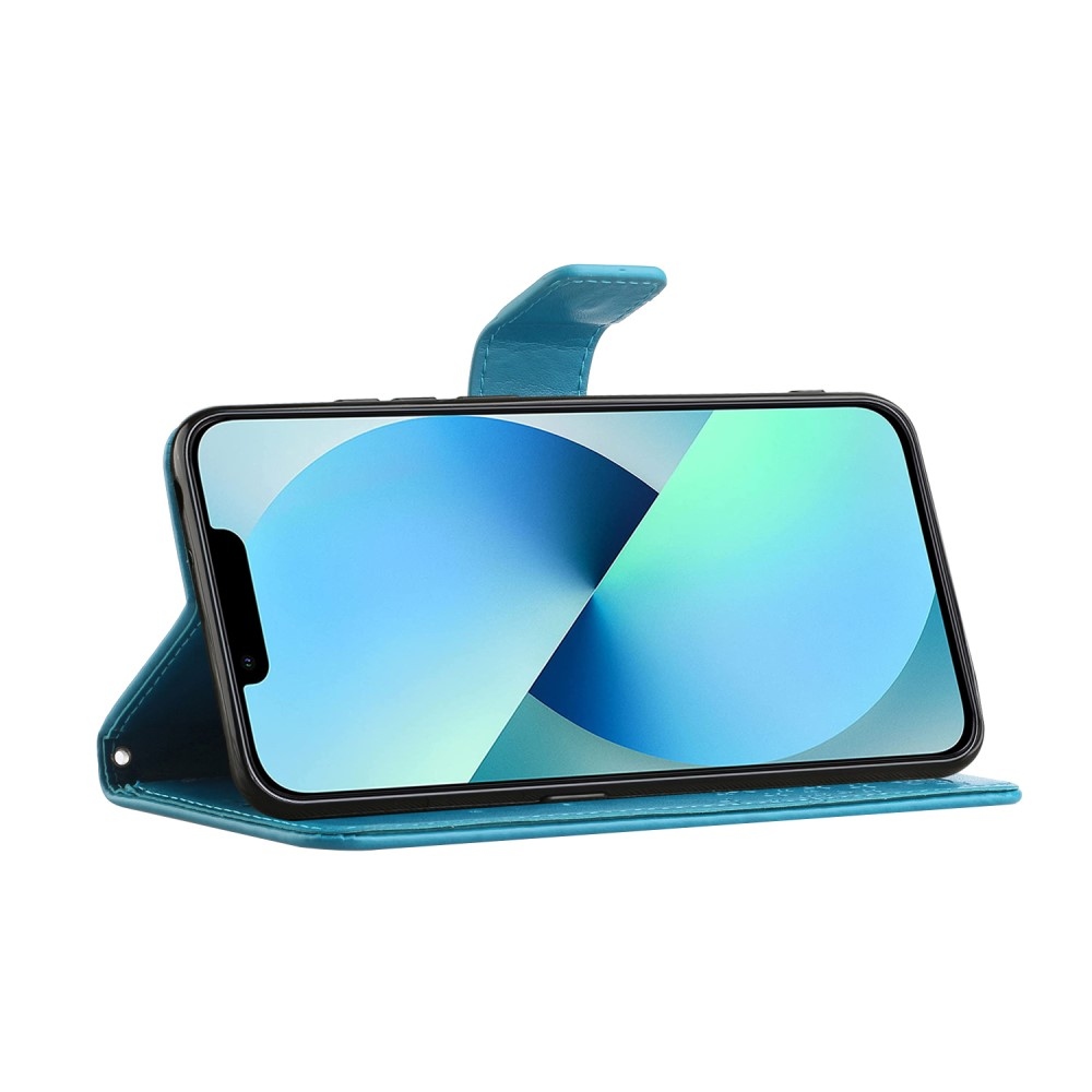 Tree knižkové puzdro na iPhone 15 Pro Max - modré
