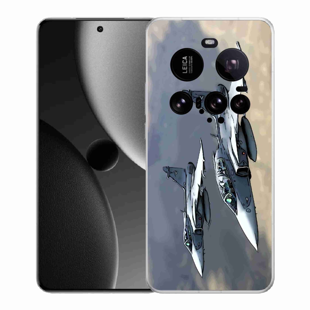 Gélový kryt mmCase na Xiaomi 15 Ultra - stíhačky