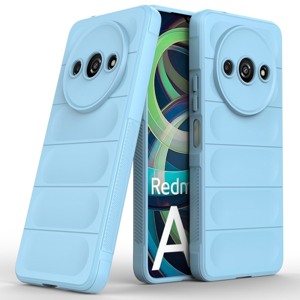 Rugg odolný gélový obal na Xiaomi Redmi A3 - svetlomodrý