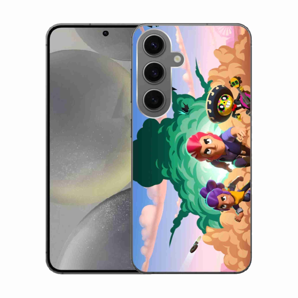 Gélový kryt mmCase na Samsung Galaxy S24 - brawl stars