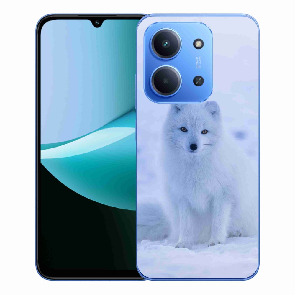 Gélový kryt mmCase na Xiaomi Redmi 15C 4G/5G (173mm) - polárna líška