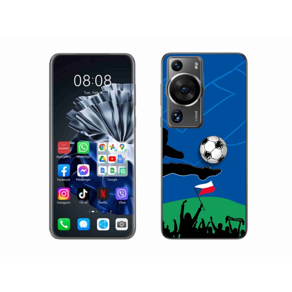 Gélový kryt mmCase na Huawei P60 Pro - fanúšikovia futbalu