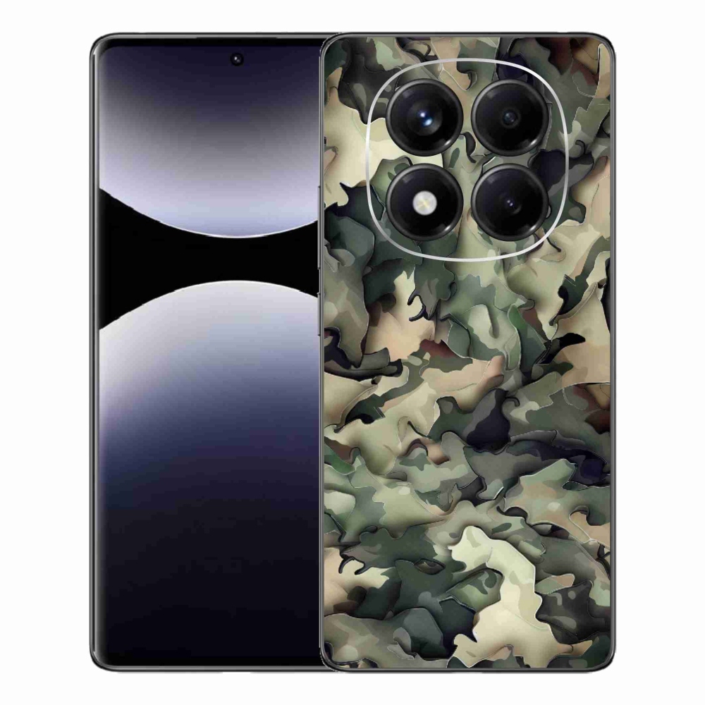 Gélový kryt mmCase na Xiaomi Redmi Note 14 Pro - maskáčový vzor 9