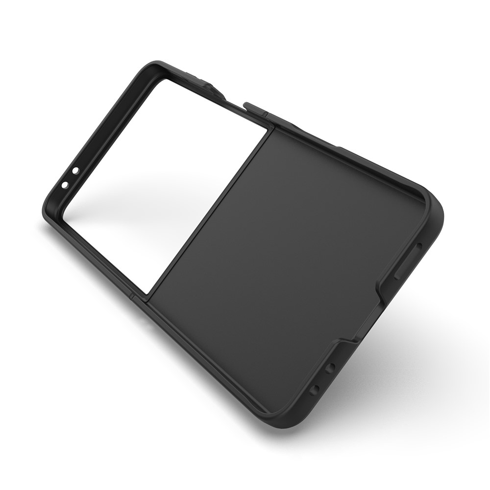 Rugg odolný gélový obal na Samsung Galaxy Z Flip7 5G - čierny