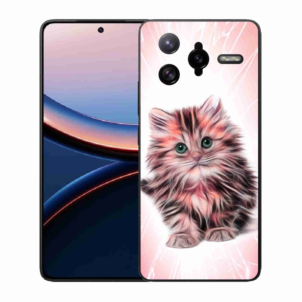 Gélový kryt mmCase na Xiaomi Poco F7 Ultra - roztomilé mačiatko