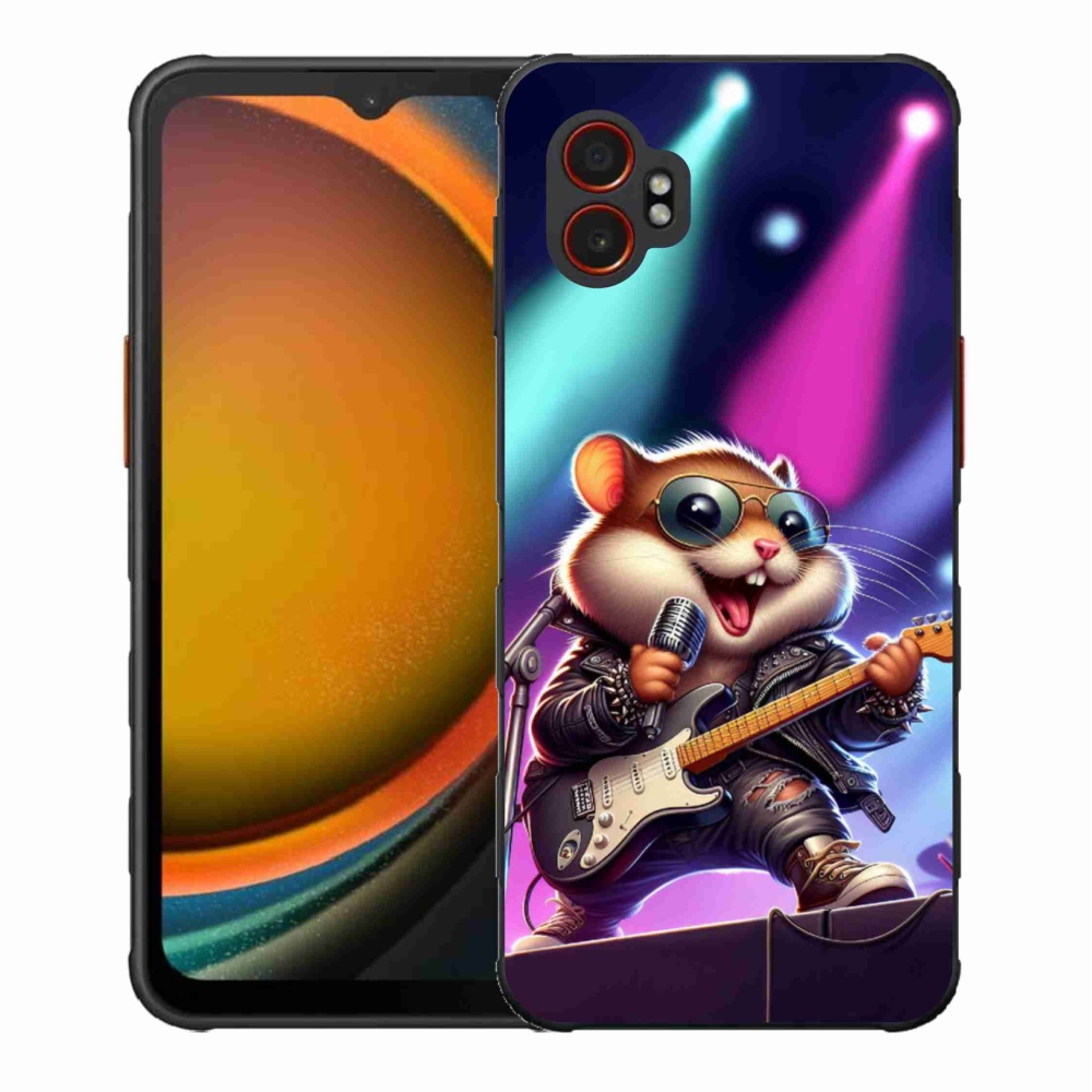 Gélový kryt mmCase na Samsung Galaxy Xcover 7 Pro - škrečok rocker