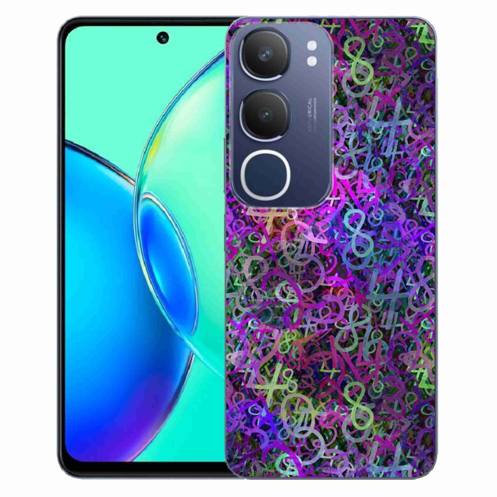 Gélový kryt mmCase na Vivo Y19s - abstraktný motív 25
