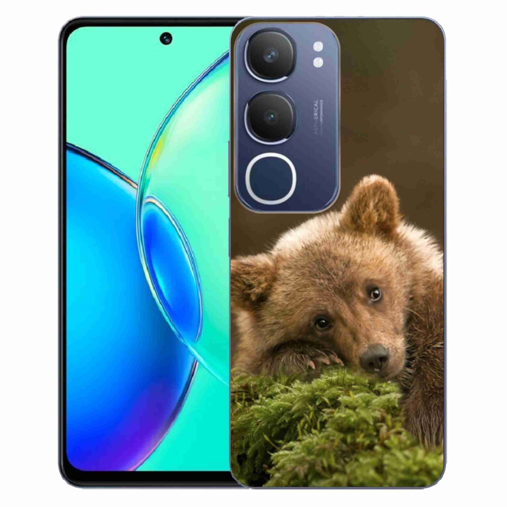 Gélový kryt mmCase na Vivo Y19s - medveď