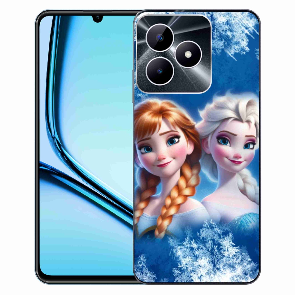 Gélový kryt mmCase na Realme Note 50 - ľadové kráľovstvo 2